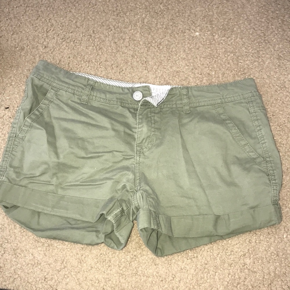 Green Aeropostale Cargo Shorts